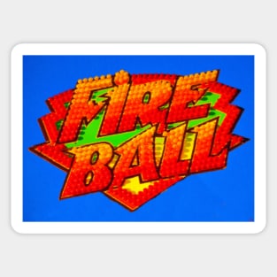 Fire Ball Sticker